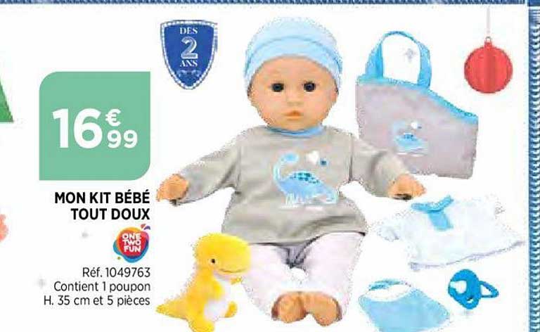 mon kit bébé tout doux one two fun