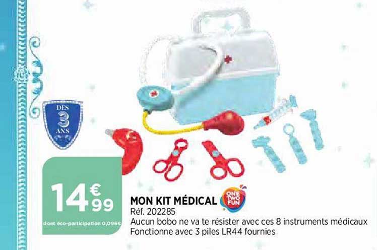 mon kit médical one two fun