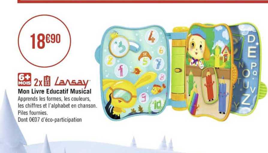 mon livre educatif musical lansay