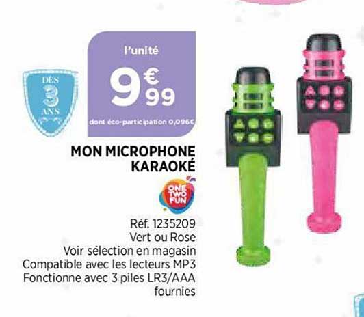 mon microphone karaoké