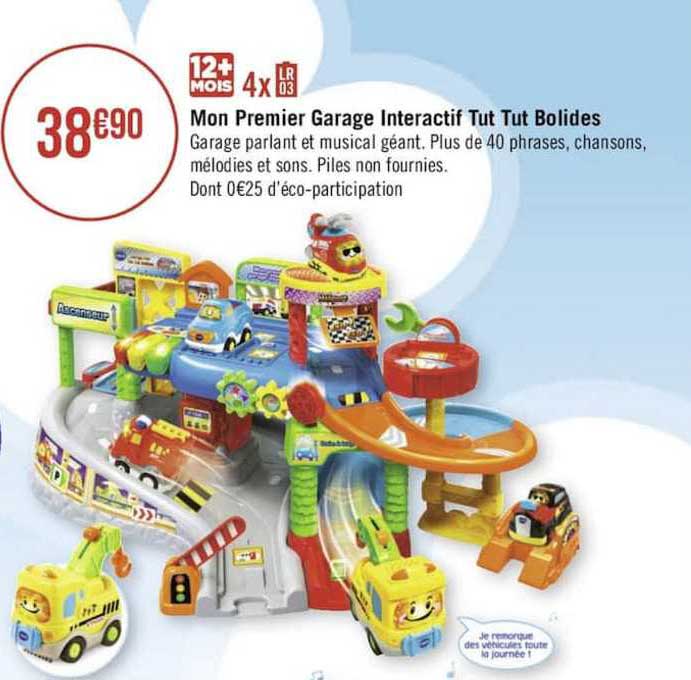 mon premier garage interactif tut tut bolides