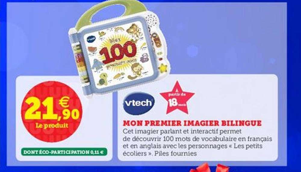 mon premier imagier bilingue vtech