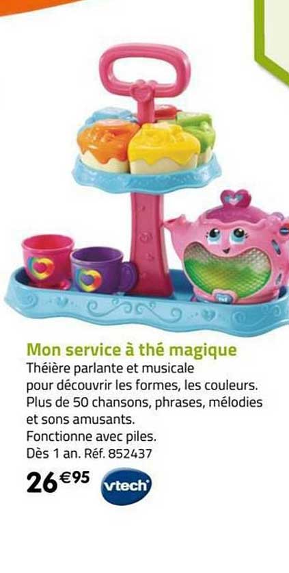 mon service à thé magique vtech