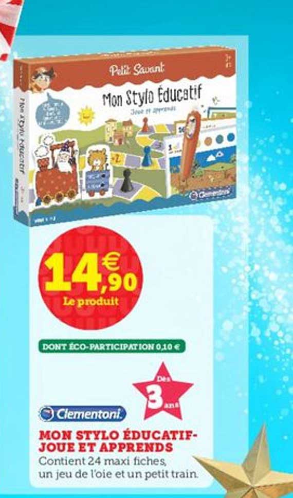 mon stylo éducatif - jouet et apprends