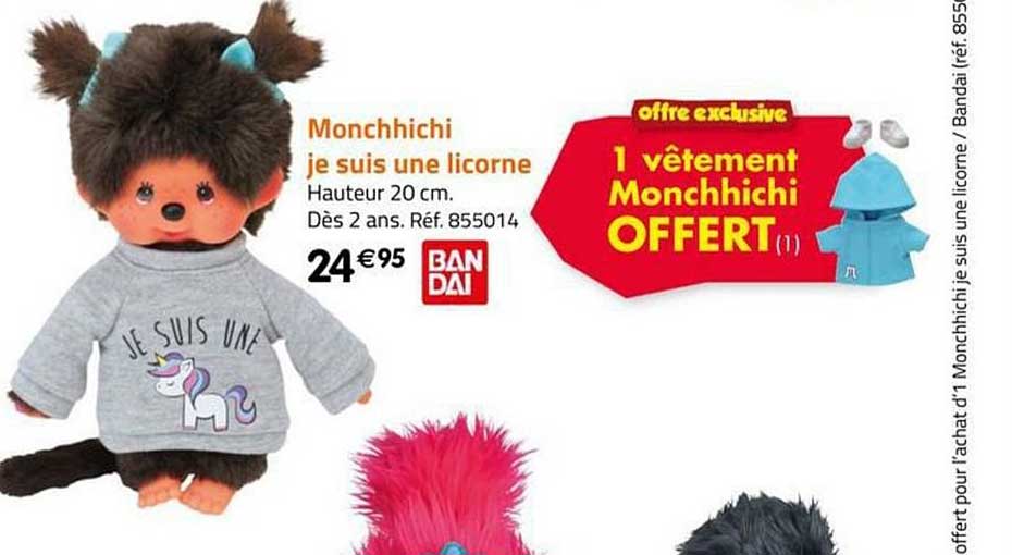 Monchhichi Je Suis Une Licorne