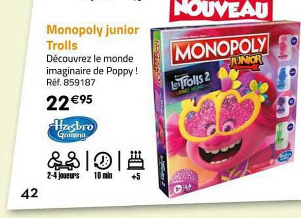 monoply junior trolls
