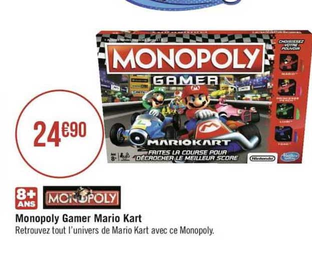 monopoly gamer mario kart