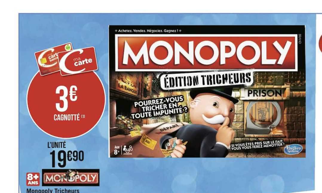 monopoly tricheurs
