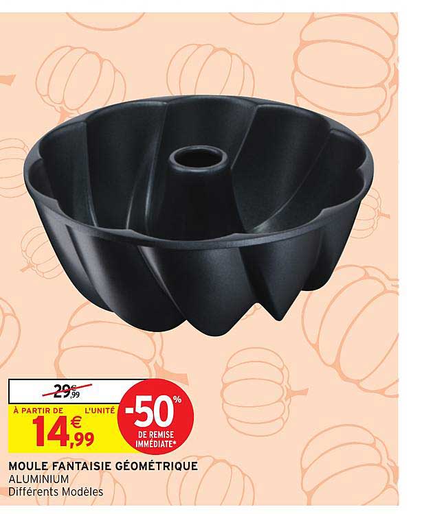 moule fantaisie géométrique 50% remise immédiate