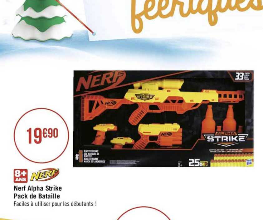 nerf alpha strike pack de bataille