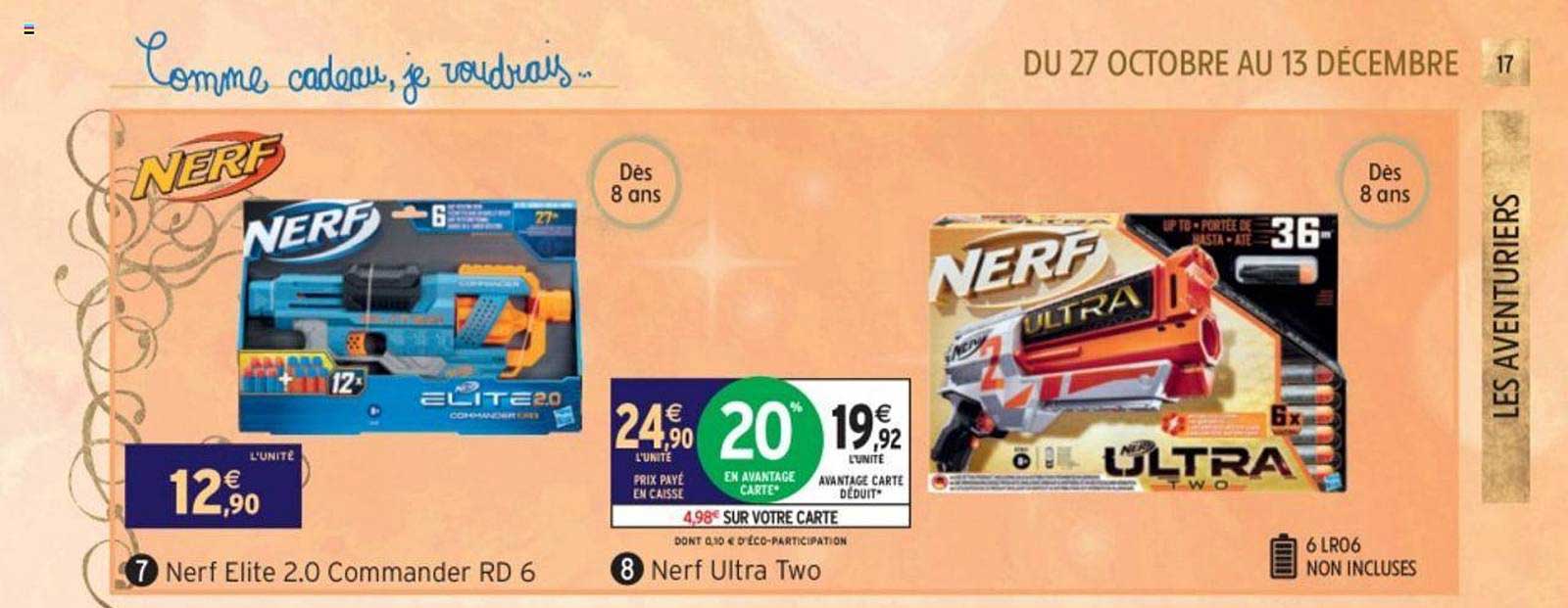 nerf elite 2.0 commander rd 6 nerf ultra two