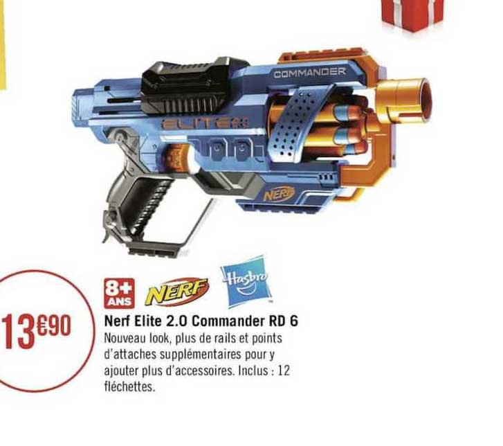 nerf elite 2.0 commander rd 6