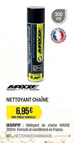 nettoyant chaîne maxxe