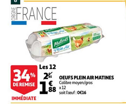 Oeufs Plein Air Matines