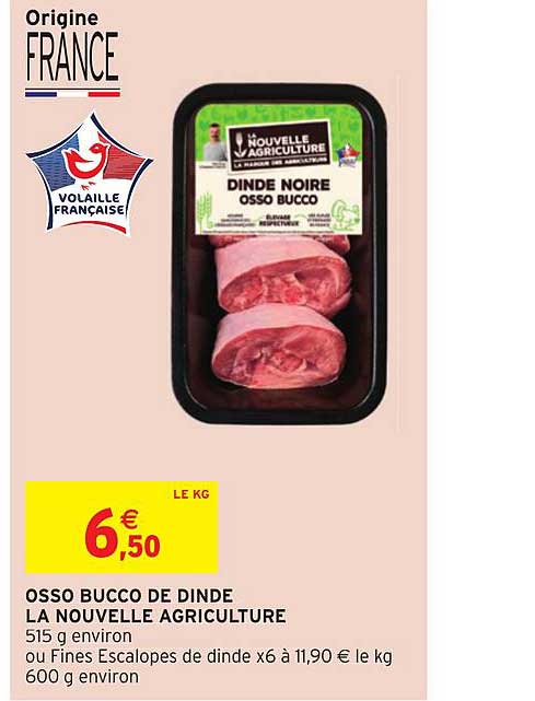 osso bucco de dinde la nouvelle agriculture