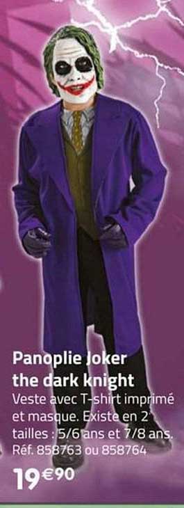 panoplie joker the dark knight