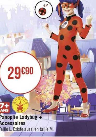 panoplie ladybug + accessoires