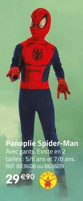 panoplie spider man