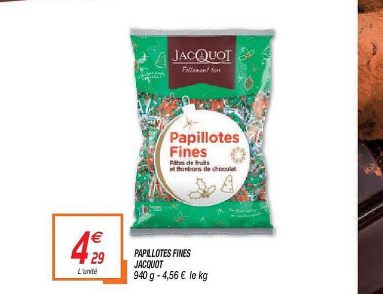 papillotes fines jacquot