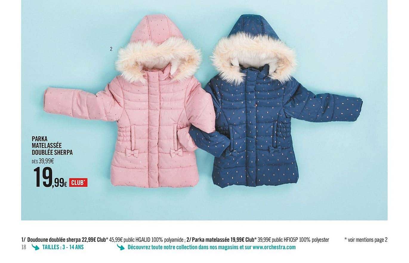 parka matelassée doublée sherpa