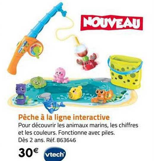 pêche à la ligne interactive vtech