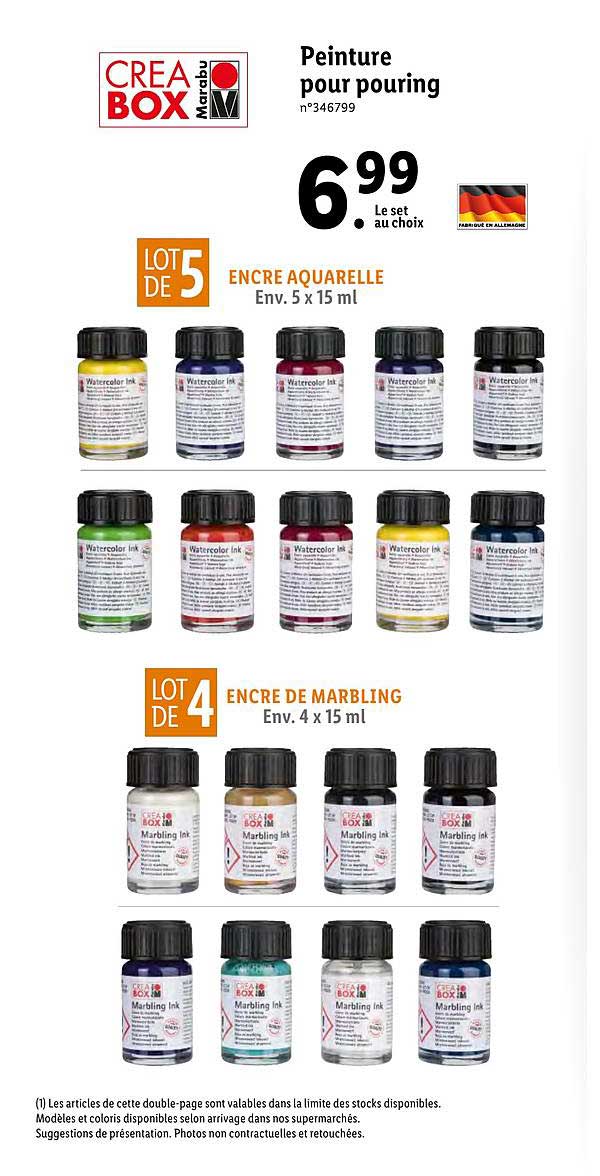 peinture pour pouring