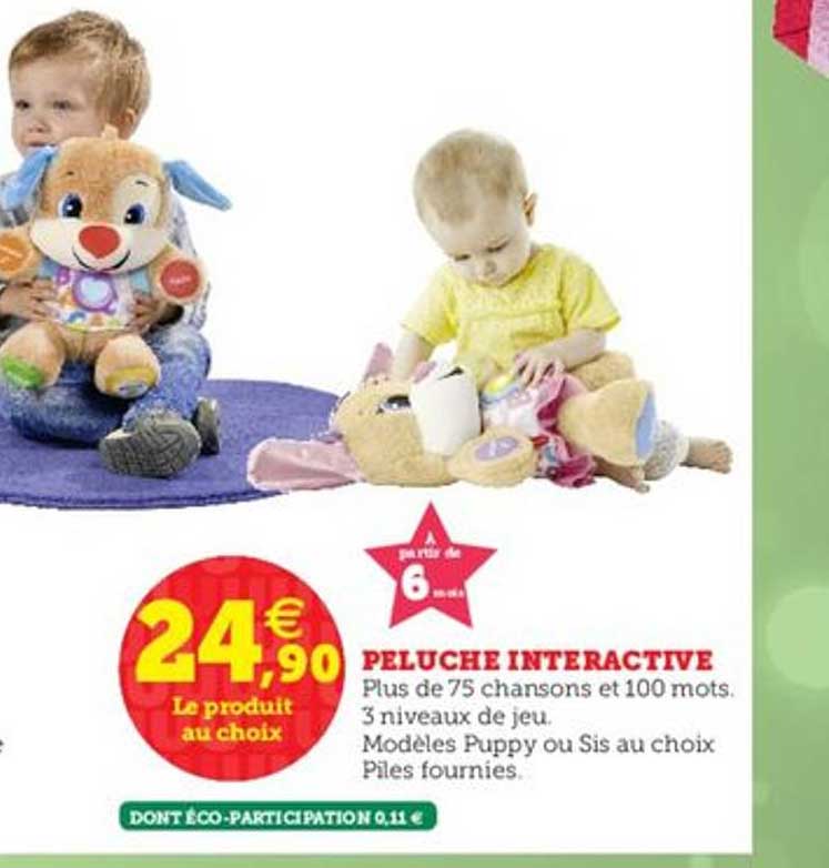 peluche interactive
