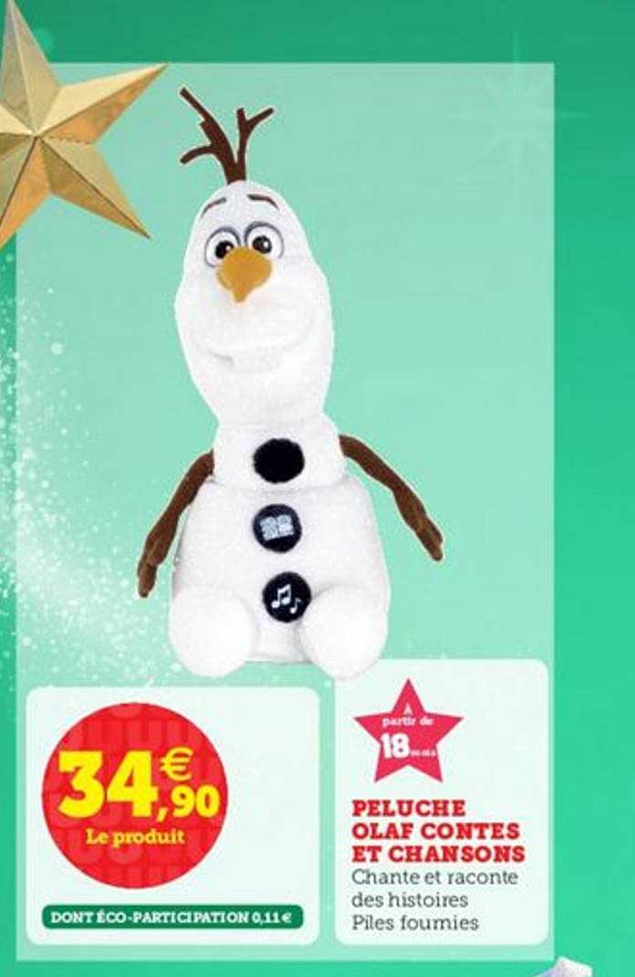 Peluche Olaf Contes Et Chansons