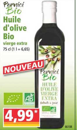 pernici bio huile d'olive bio