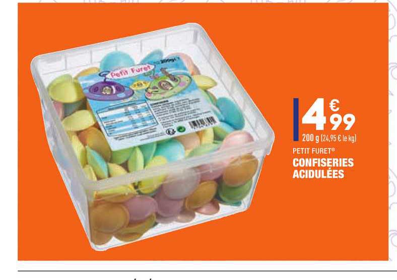petit furet confiseries acidulées
