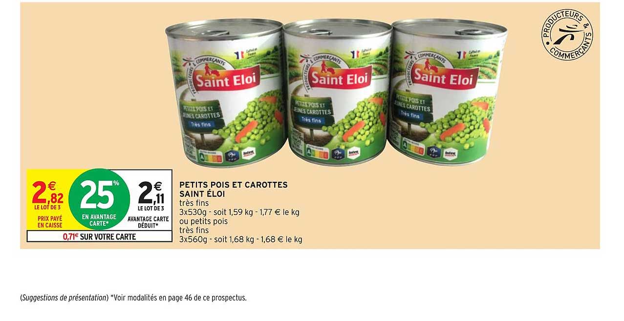 petit pois et carottes saint éloi