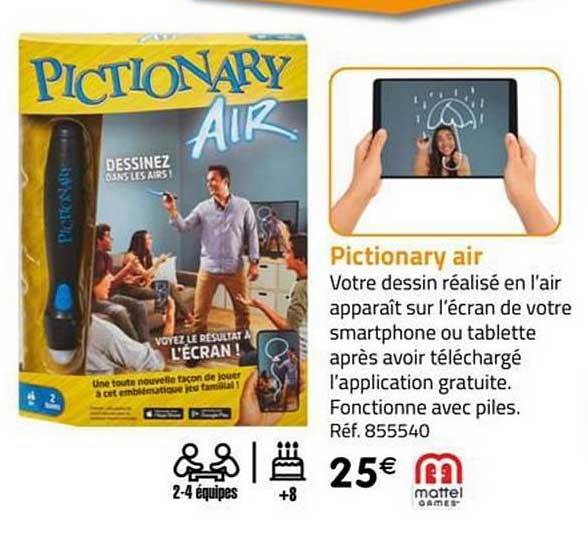 pictionary air mattel games