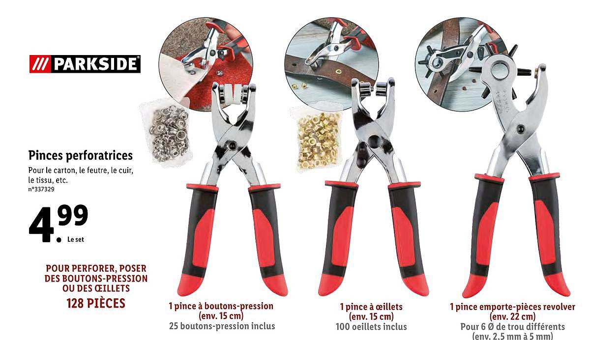 Pinces Perforatrices