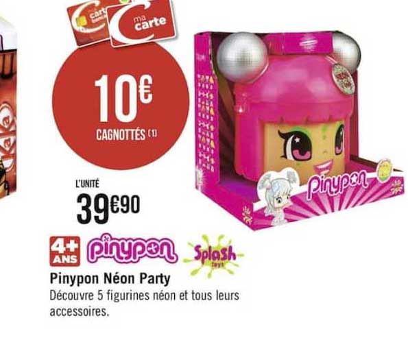pinypon néon party