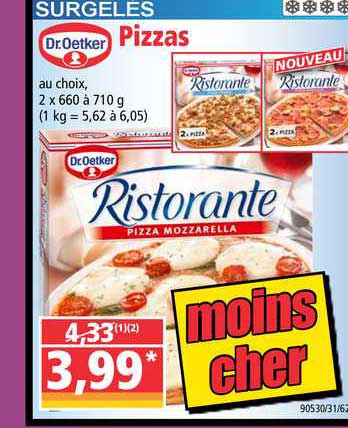pizzas dr.Oetker