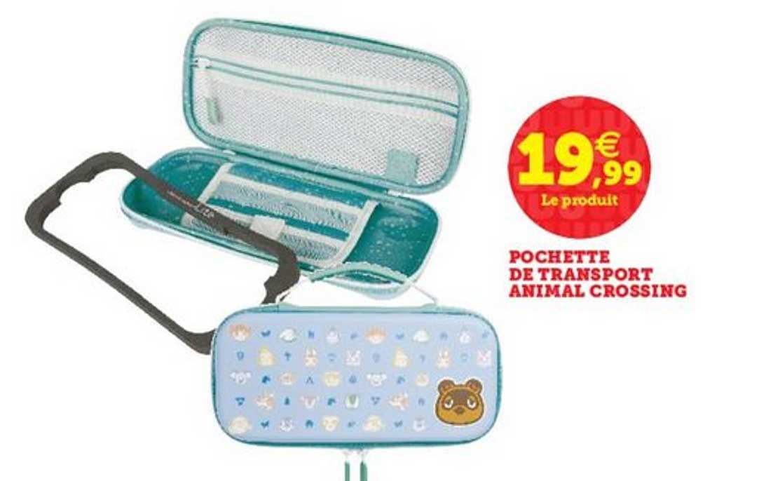 pochette de transport animal crossing