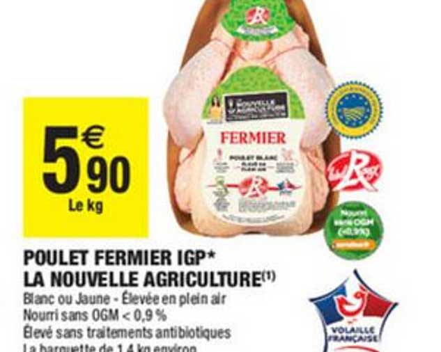 poulet fermier igp la nouvelle agriculture