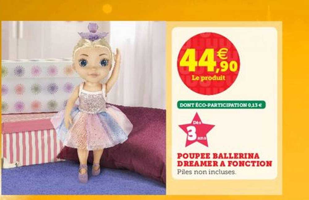 poupée ballerina dreamer à fonction