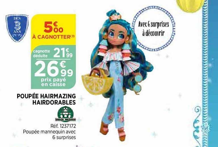 poupée hairmazing hairdorables