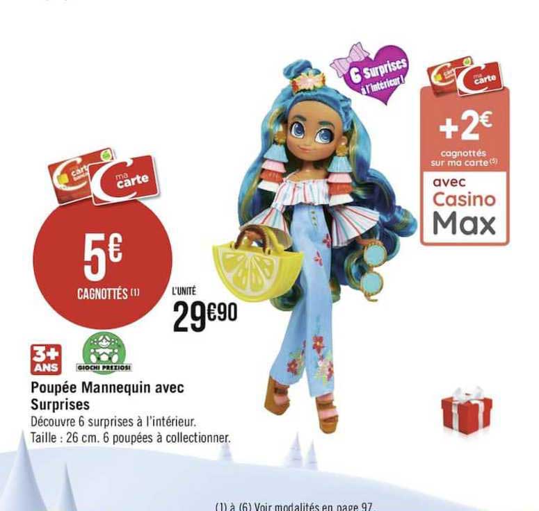 Poupée Mannequin Avec Surprises