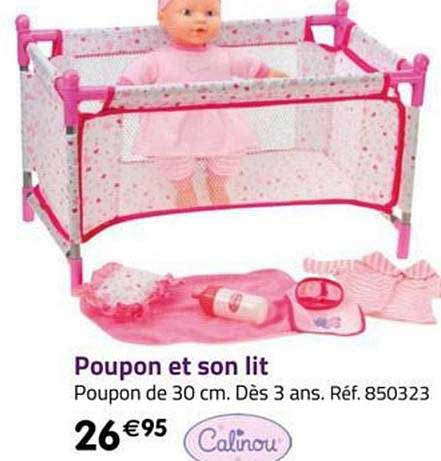 poupoun et son lit calinou
