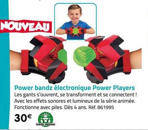Power Bandz électronique Power Players