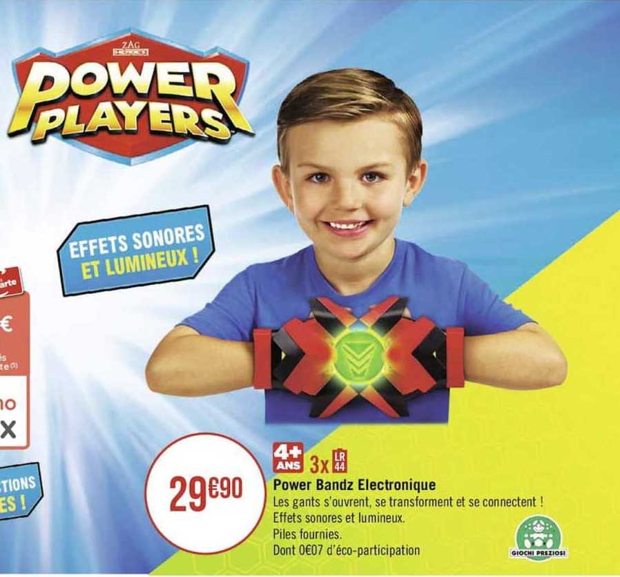 power bandz électronique