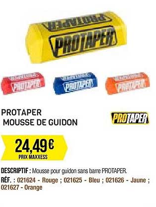 protaper mousse de guidon