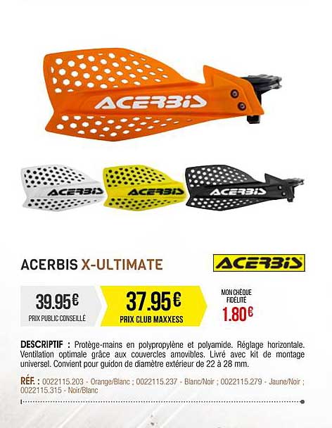 Protège-mains Acerbis X-ultimate