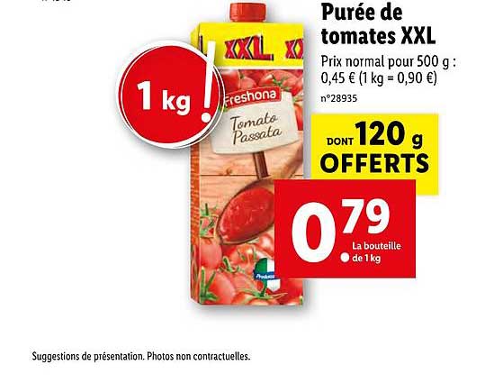 Purée De Tomates Xxl