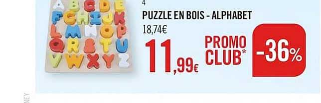 Puzzle En Bois Alphabet