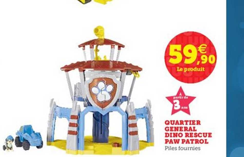 quartier general dino rescue paw patrol