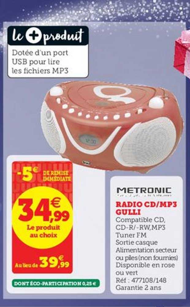 radio cd-mp3 gulli