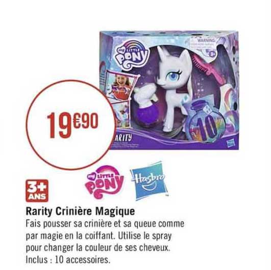 rarity crinière magique little pony